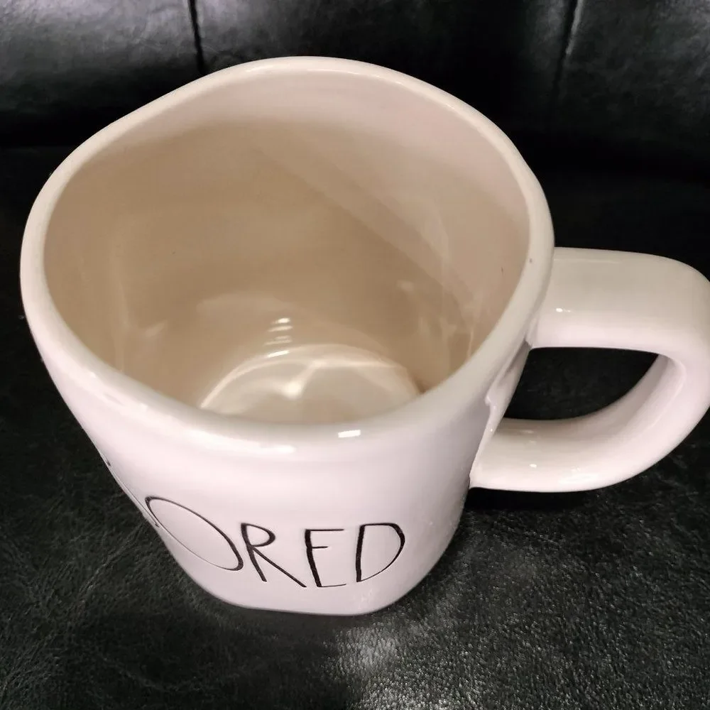 Rae Dunn Artisan Collection by Magenta BORED Coffee Mug